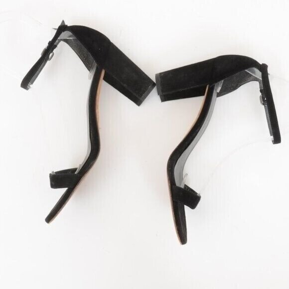 Stuart Weitzman NearlyNude Ankle Strap Sandals Heels Women's 8.5 - Picture 5 of 7